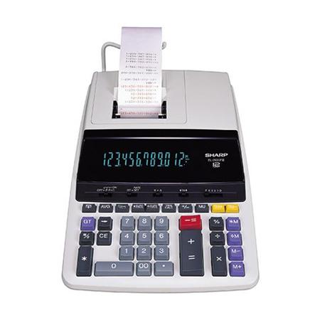 CALCULADORA SHARP DE MESA 12 DÍGITOS WHITE (2630PIII)