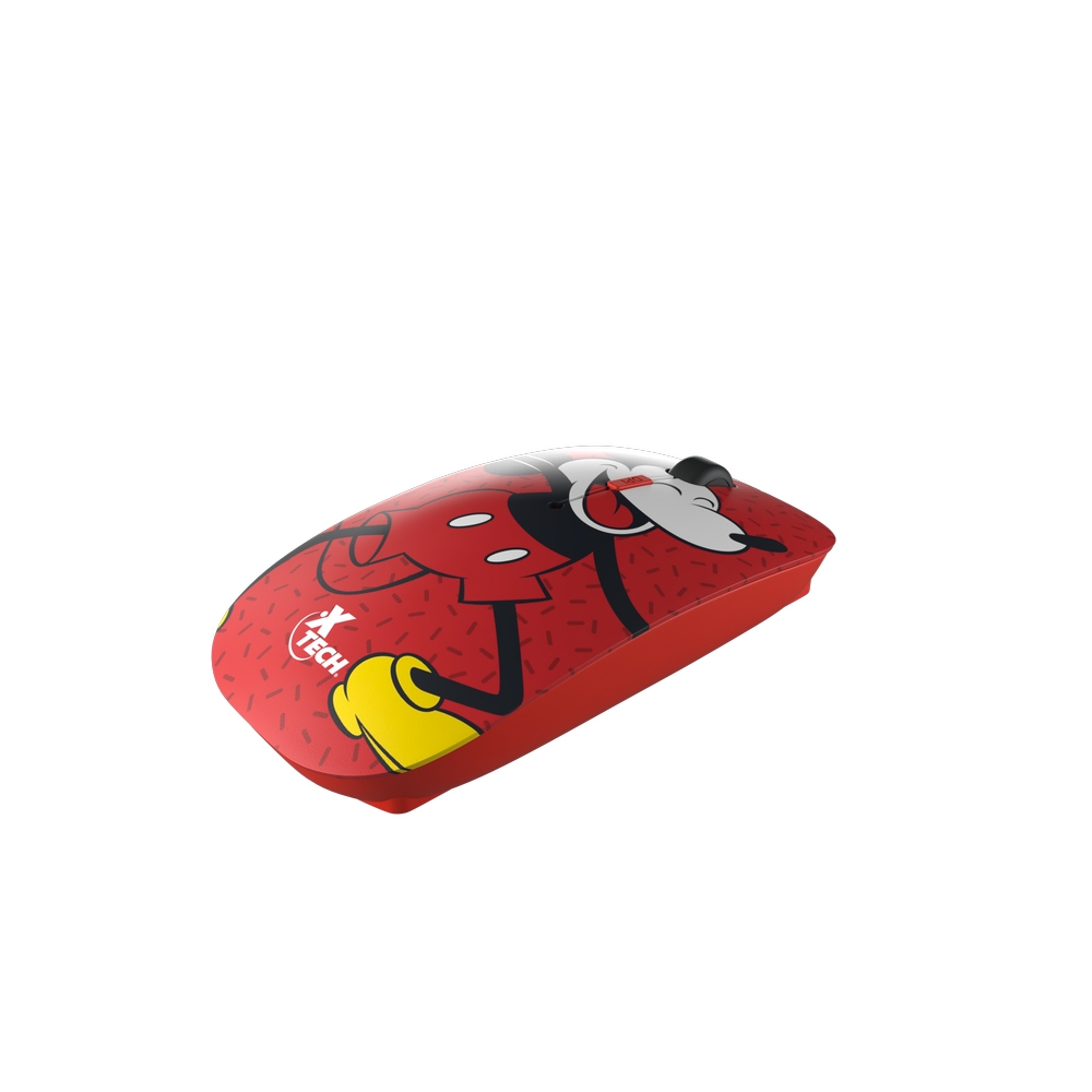 MOUSE XTECH ÓPTICO KIDS MICKEY MOUSE WIRELESS RED (XTM-D340MK)