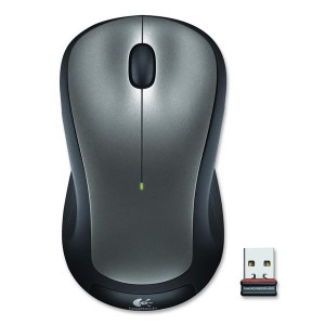 MOUSE LOGITECH M185 WIRELESS DARK SILVER (910-002225)