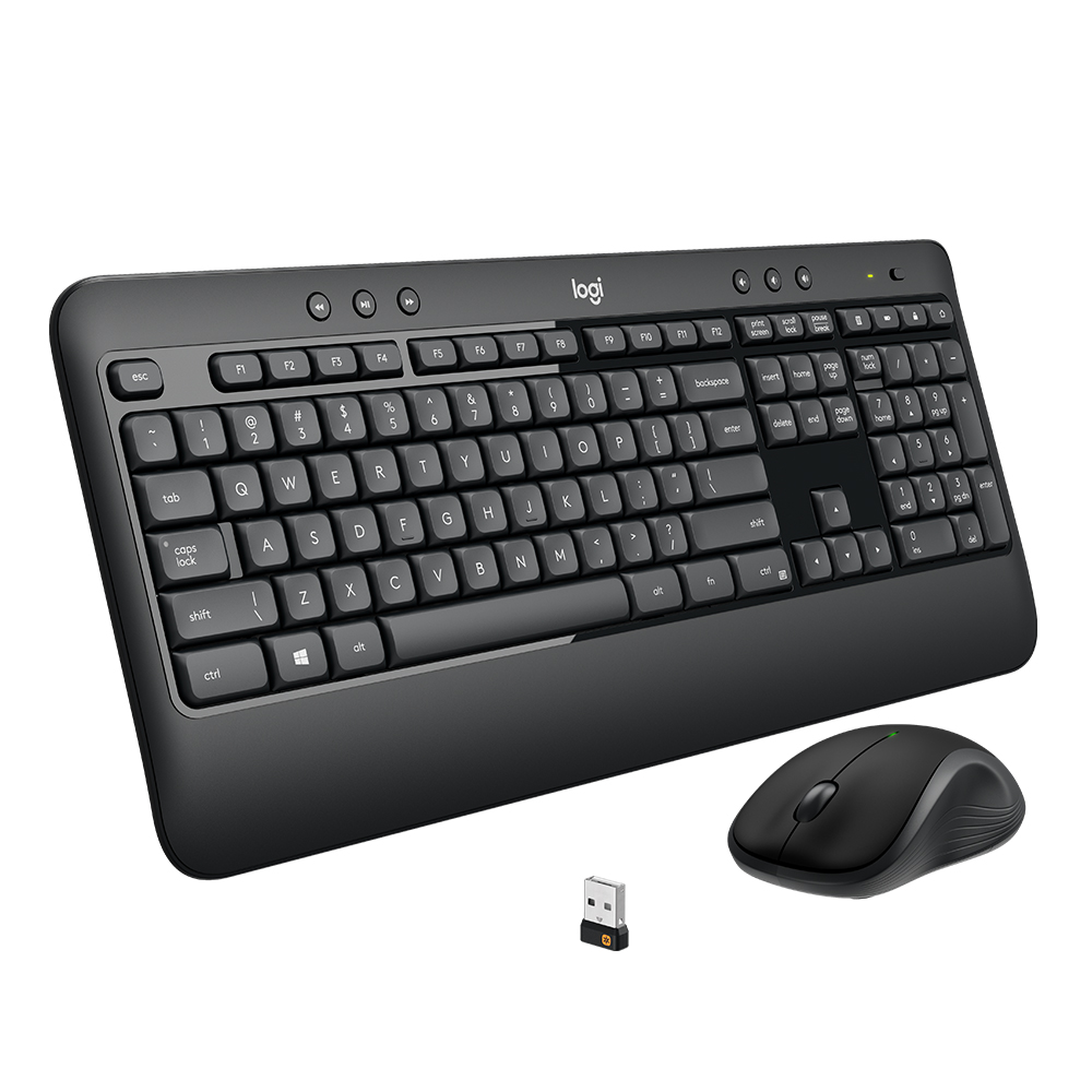 TECLADO/MOUSE WIRELESS LOGITECH MK540 ADVANCED  ENG LAYOUT (920-008671)