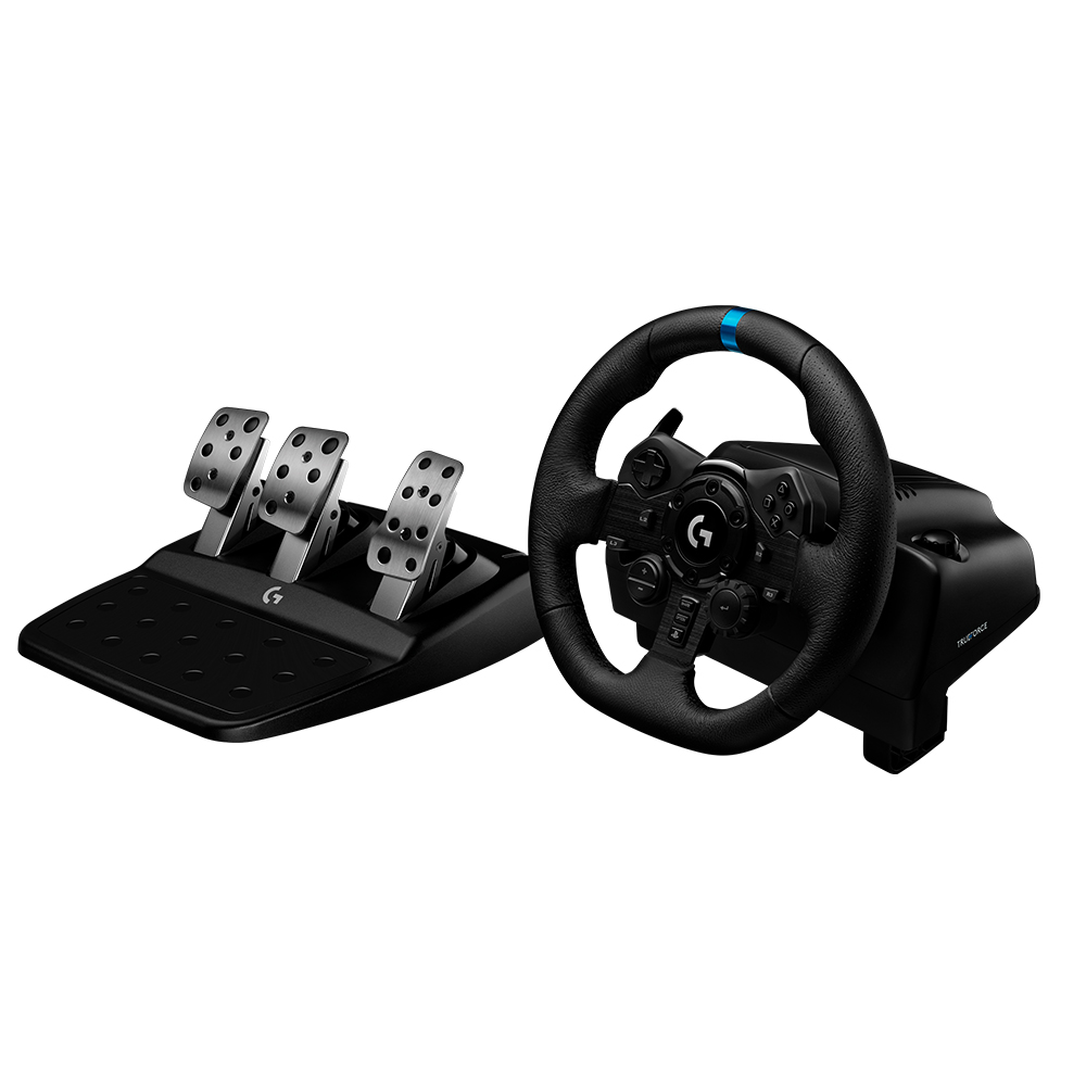 JUEGO LOGITECH G923 RACING WHEEL AND PEDALS FOR PS4 AND PC- AMR (941-000147)