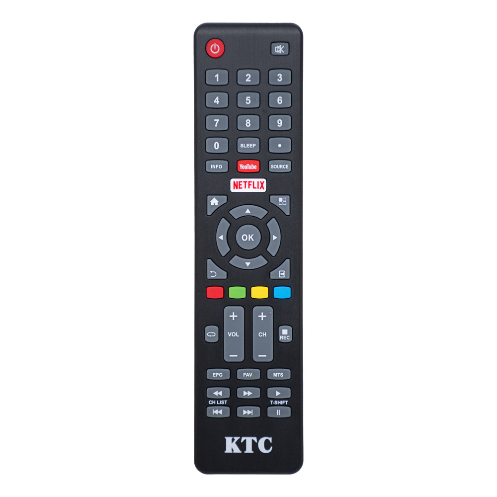 CONTROL REMOTO DE TV PARA KTC LINUX MDF 2019 1RA VERSIÓN (7601-37Y012-0144K551)