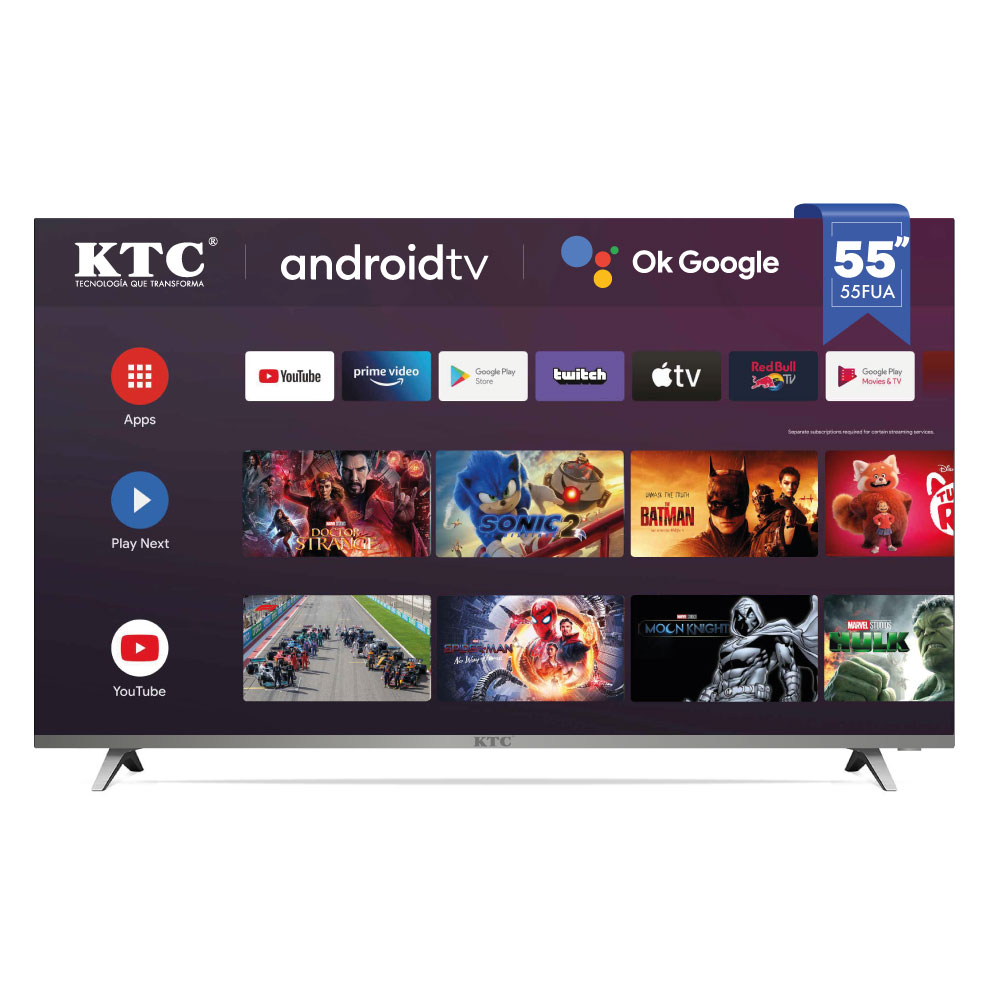 TELEVISOR KTC 55" SMART 4K/D-LED/HDMI/USB/ANDROID OS (55FUA)