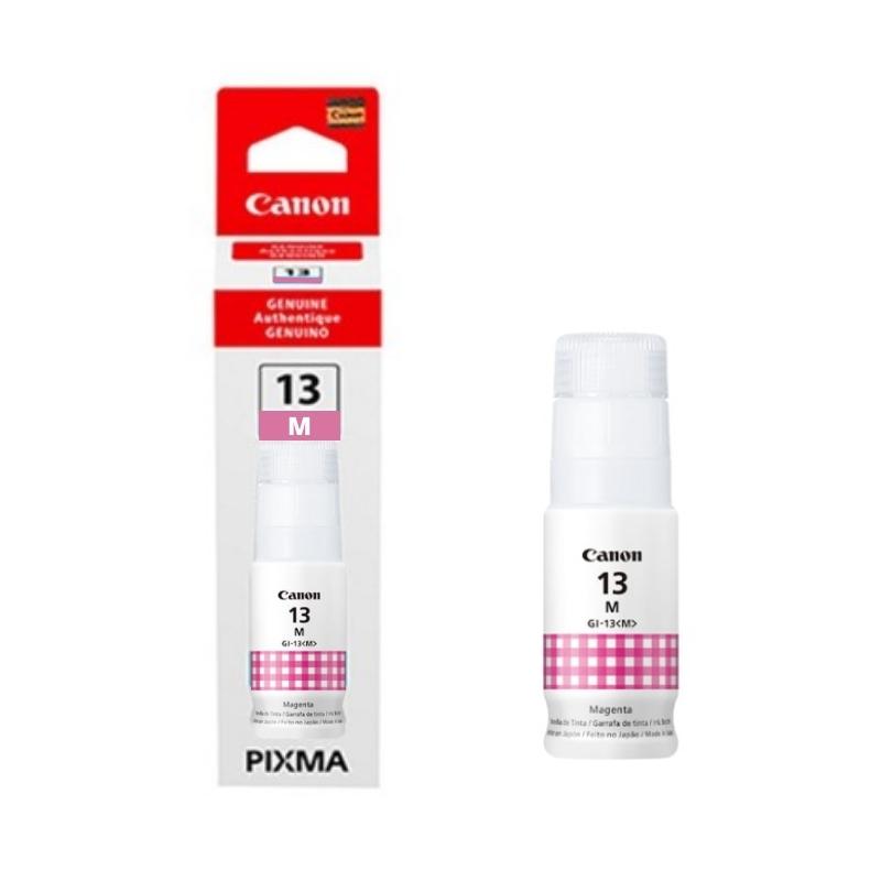 BOTELLA DE TINTA CANON (#13) GI-13 PARA PIXMA G610 PHOTO MAGENTA(4669C001AA)