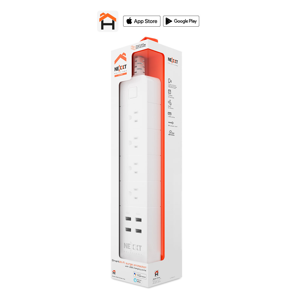 REGLETA NEXXT HOME SMART NHP-O610 2 OUTLET/WIFI (MM105NXT85)