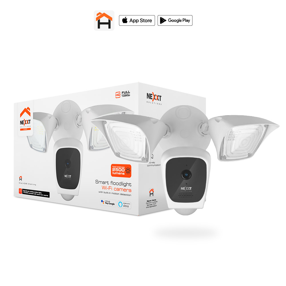 CÁMARA DE SEGURIDAD NEXXT NHC-F610 OUTDOOR HOME SMART/HD/WIFI (MM105NXT40)