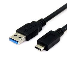 CABLE ARGOM 3FT USB 3.0 TO USB-C BLACK (ARG-CB-0041)