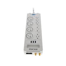 REGLETA FORZA SUPRESOR SOBRETENSION 11 SALIDAS W/USB WHITE (FSP-1011USBW)