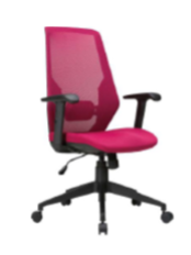 SILLA SEMI-EJECUTIVA STARKEN RED/BLACK (HLC-1299F-2)