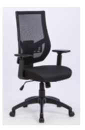 SILLA SEMI-EJECUTIVA STARKEN BLACK (HLC1703)