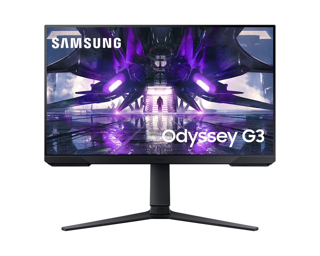 MONITOR FLAT SAMSUNG 24" G3 ODYSSEY GAMING LED/LCD/HDMI/DP/FHD BLACK (LS24AG320NNXZA)