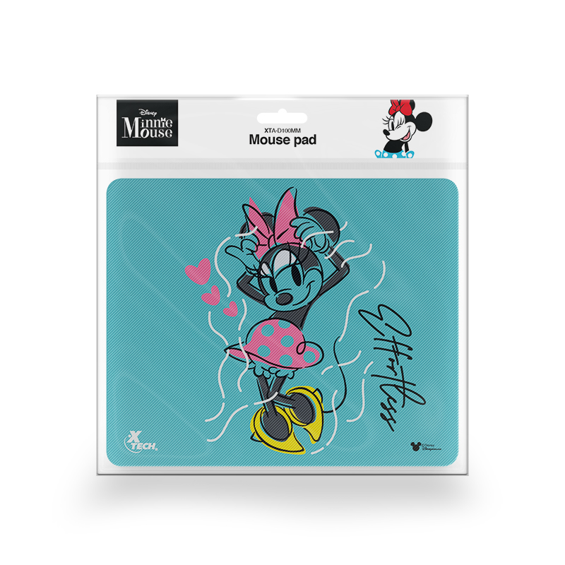 MOUSE PAD XTECH KIDS MINNIE MOUSE AQUAMARINE (XTA-D100MM)