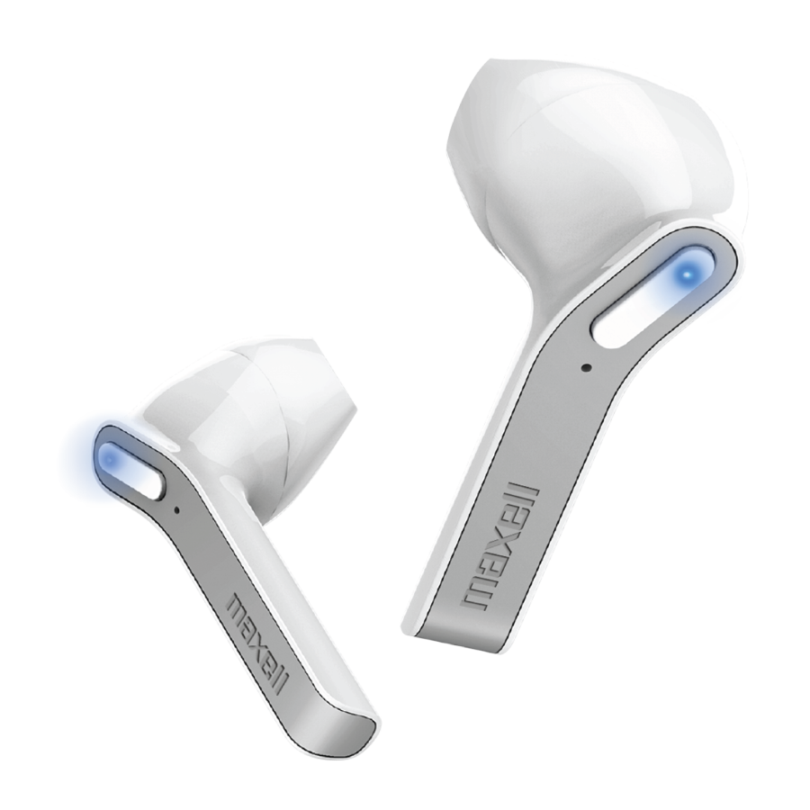 EARBUDS MAXELL EB-BT95 DYNAMIC TWS WIRELESS WHITE (348570)