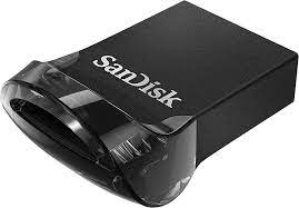 PEN DRIVE SANDISK ULTRA FIT 128GB FLASH DRIVE 3.1 BLACK (SDCZ430-128G-G46)