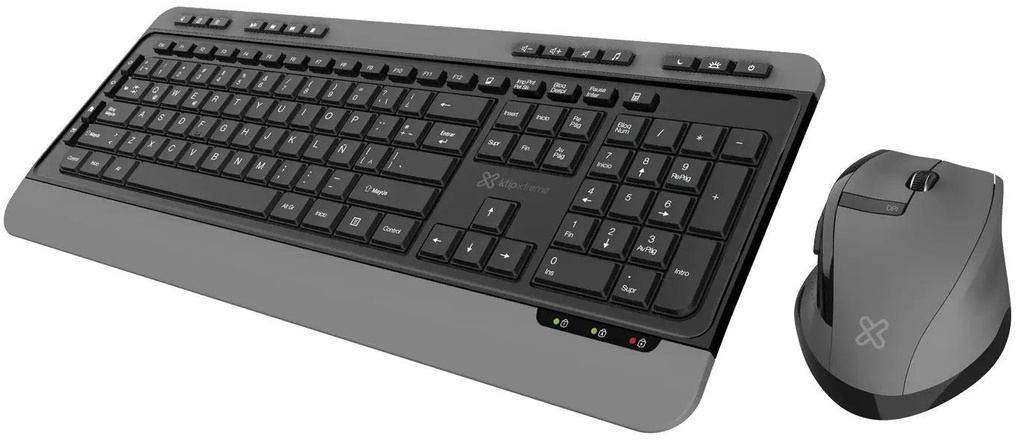 TECLADO/MOUSE KLIPX MAGNIFIK PREMIUM/SPANISH/WIRELESS (KBK-520)