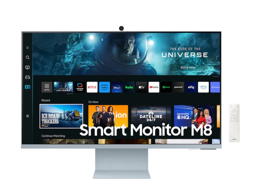 MONITOR FLAT SAMSUNG 32" M80C STREAMING SMART/HDMI/USB-C/USB/4K-UHD(LS32CM80BUNXZ)