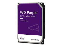 DISCO DURO SATA WESTERN DIGITAL 6TB/3.5"/5400RPM/PURPLE (WD64PURZ)