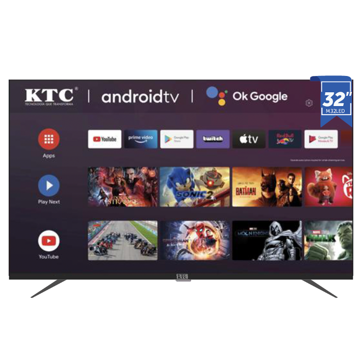 TELEVISOR KTC 32" SMART/LED/HD/AND (M32LED)(32GS)(32D1)