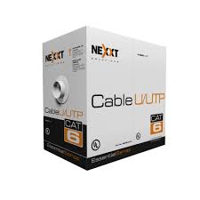 CABLE NEXXT 334FT PARA RED UTP CAT-6 BOX GRAY (AB356NXT41)