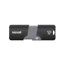 PEN DRIVE MAXELL FLIX 128GB USB 3.2 BLACK/GRAY (347804)