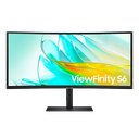 MONITOR CURVED SAMSUNG 34" S65UC VIEWFINITY LED/LCD/HDMI/USB-C/DP/ULTRA-WQHD BLACK (LS34C650UANXGO)