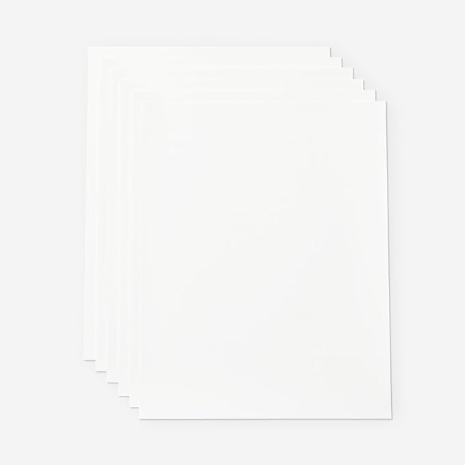 PAPEL VINILO CRICUT 8.5"x11" WHITE (PAQ12) (2010356)