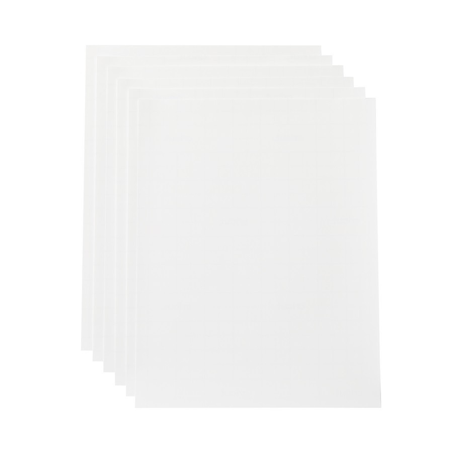 PAPEL VINILO CRICUT 8.5"x11" TRANSPARENT (PAQ12) (2010357)