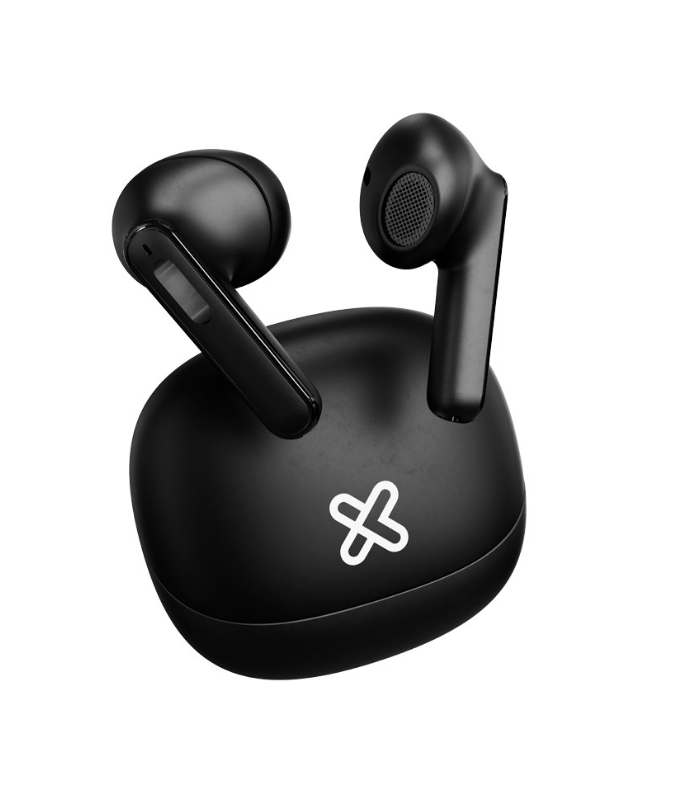 EARPHONES KLIPX TUNE XBUDS WITH CHARGING CASE WIRELESS BLACK (KTE-007BK)