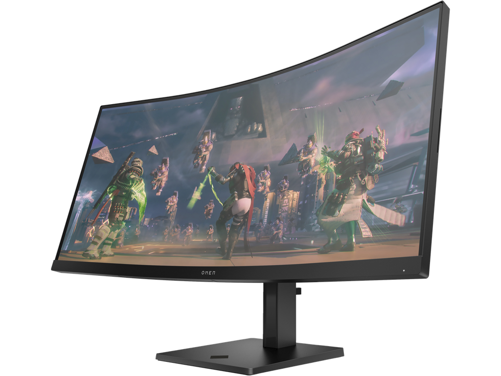 MONITOR CURVED HP 34" OMEN GAMING LED/HDMI/DP/WQHD BLACK (780K8AA)