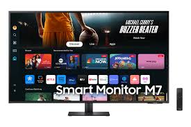 MONITOR FLAT SAMSUNG 43" M7 M70D SMART/HDMI/USB-C/4K/BLACK (LS43DM702UNXGO)