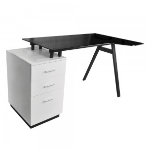 MUEBLE (PC) STARKEN EN MDF GLASS TOP BLACK (CT-3377)