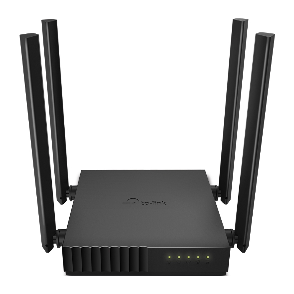 ROUTER TP-LINK AC1200 DUAL BAND 4PORT WIRELESS (ARCHER C50)