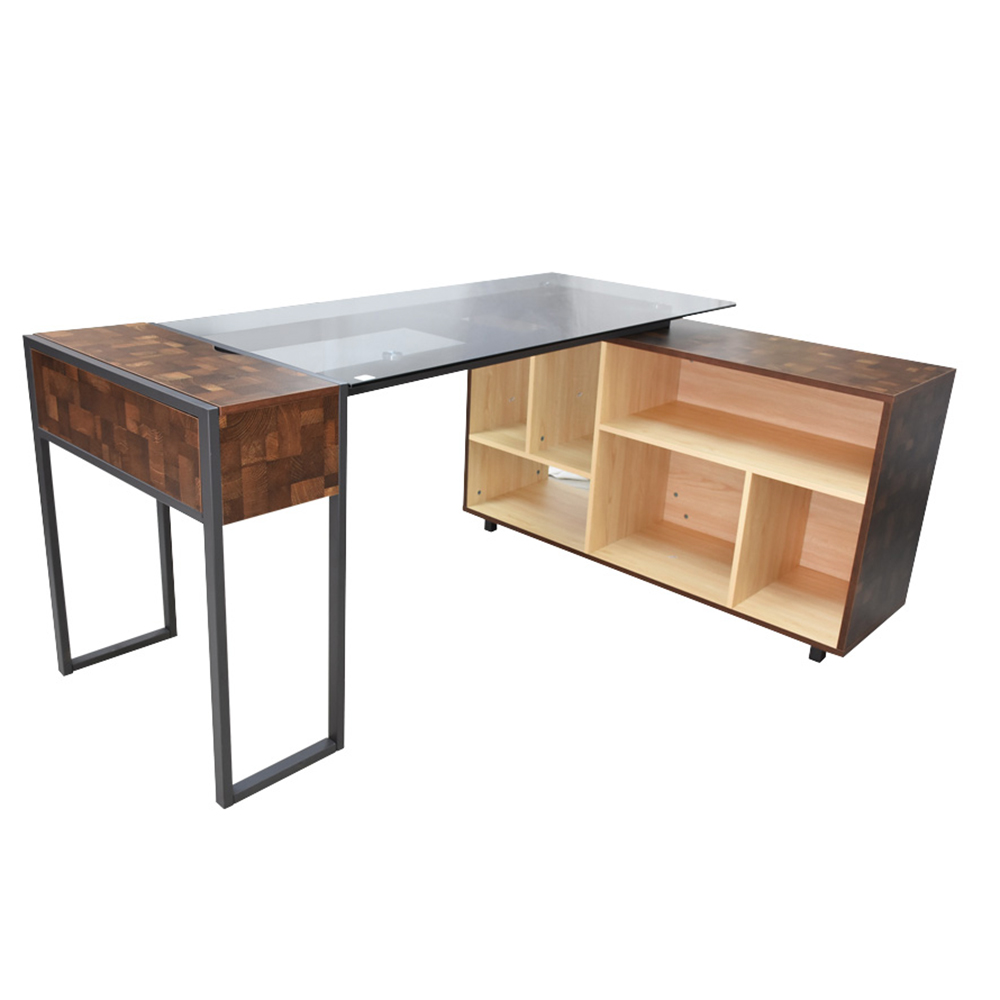 MUEBLE (PC) STARKEN EN MDF GLASS TOP WOOD (CT-3856)