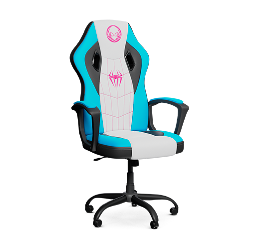 SILLA EJECUTIVA XTECH GAMING EDICION GHOST SPIDER WHITE-BLUE (XTF-MC100SG)