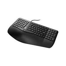 TECLADO KLIPX ERGONÓMICO SPA USB BLACK (KBK-260S)