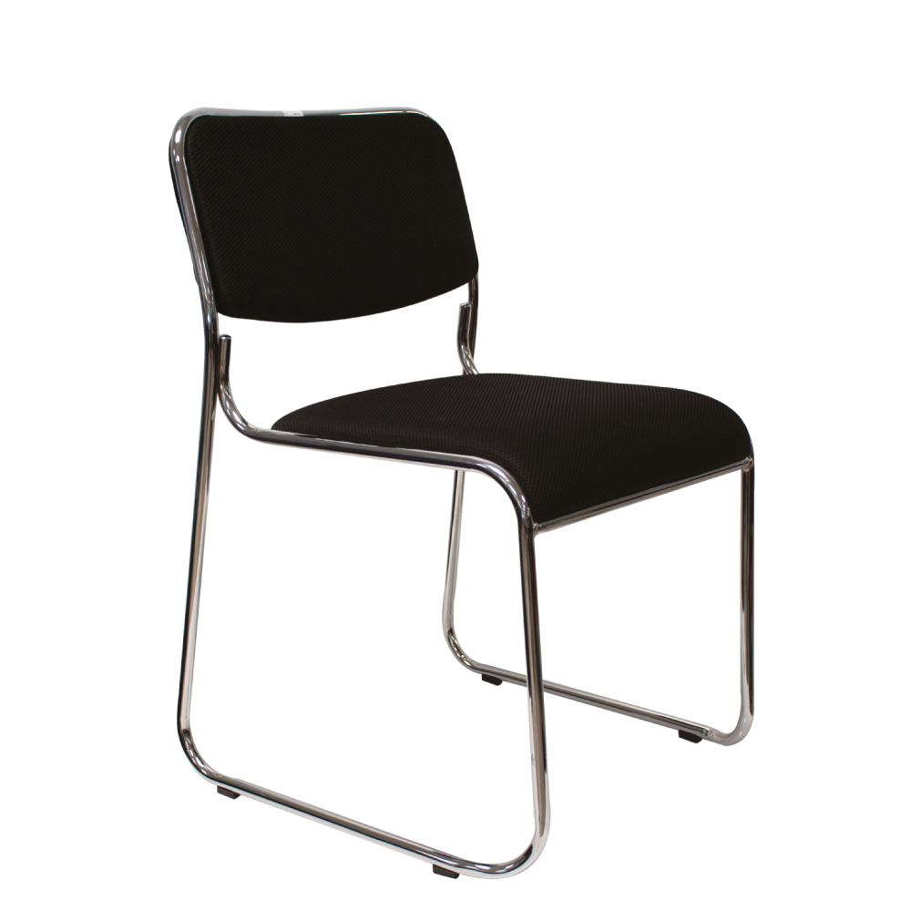 SILLA DE ESPERA STARKEN EN NYLON BLACK (C-114W)