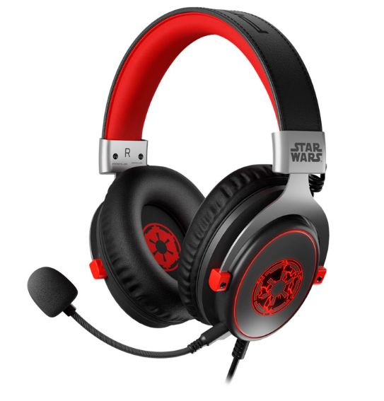 HEADPHONE GAMING PRIMUS ARCUS 110T STAR WARS/USB/BLACK-RED (PHS-S110DS)