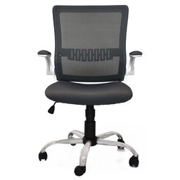 [SIL901] SILLA SEMI EJECUTIVA STARKEN MESH GRAY/WHITHE (HLC-2556FX)