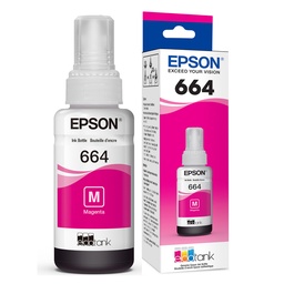 [CAR367] BOTELLA DE TINTA EPSON (#664) PARA L120/L210/L220/L380/L395/L575 MAGENTA (T664320)