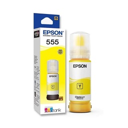 [CAR739] BOTELLA DE TINTA EPSON (#T555) PARA L8180/L8160 YELLOW (T555420)