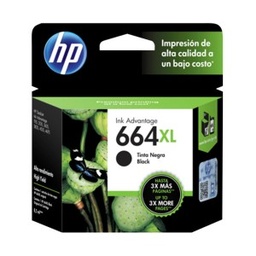 [CAR612] CARTUCHO HP (#664XL) PARA DESKJET 1115/2135/3635/4535/3835/4675 BLACK (F6V31AL)