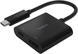 [ADA1405] ADAPTADOR BELKIN USB-C TO HDMI - CARGA 100W (AVC002BTBK)