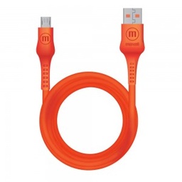 [CAB1442] CABLE MAXELL 6FT USB TO MICRO USB JELLEEZ ORANGE (CB-JEL-MICRO)(348214)