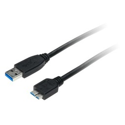 [CAB1235] CABLE XTECH 3FT MICRO USB 3.0 A-MALE TO MICRO B-MALE BLACK (XTC-365)