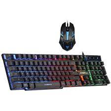 [TEC1190] TECLADO/MOUSE ARGOM GAMING COMBAT USB ENG BLACK (ARG-KB-2051BK)