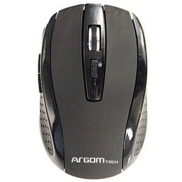 [MOU667] MOUSE ARGOM ÓPTICO WIRELESS BLACK (ARG-MS-0032B)