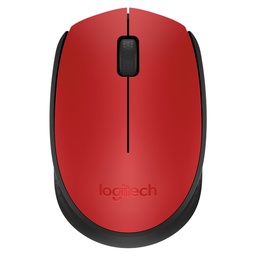 [MOU747] MOUSE LOGITECH M170 WIRELESS RED (910-004941)