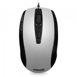 [MOU991] MOUSE MAXELL ÓPTICO MOWR-105 USB SILVER (348419)