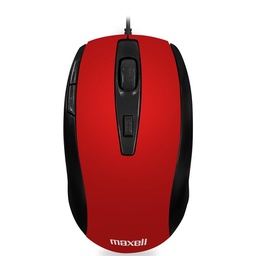 [MOU990] MOUSE MAXELL ÓPTICO MOWR-105 USB RED (348418)