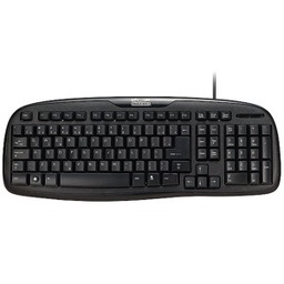 [TEC958] TECLADO KLIPX STYLUS STD SPA USB BLACK (KKS-050S)